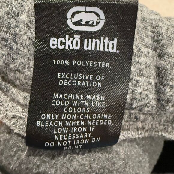 Ecko Unltd Gray Athletic Shorts Mens L - Picture 6 of 7